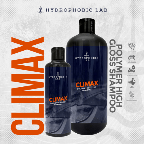 CLIMAX ( Premium Wash & Wax Shampoo ) High Gloss Sabun Cuci Mobil 500 Ml