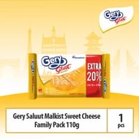 Gery Saluut Malkist Keju Family Pack Biskuit