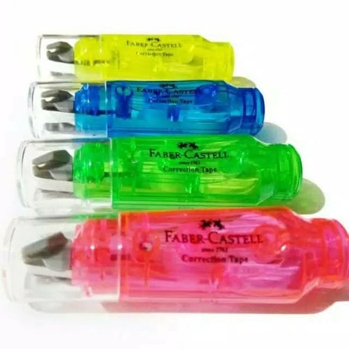 Mini Correction tape Faber Castell / Tipe X Kertas Faber Castell