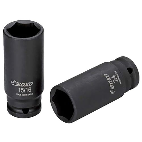 BOXO Dr Deep Impact Socket 19 mm SKI4060-19L 1/2 Inch