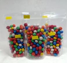 bola pelangi biskuit