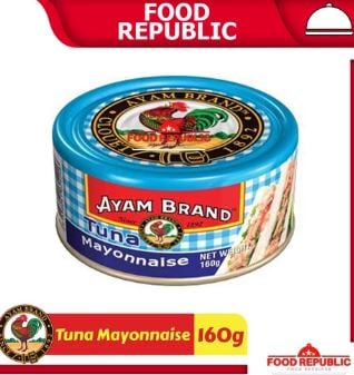 AYAM BRAND 160 GR IKAN TUNA KALENG RASA TOMAT CHUNKS IN OIL CABE CURRY - TUNA MAYONAISE