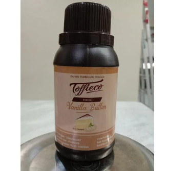 Toffieco Vanilla Butter Perisa 100 Gr