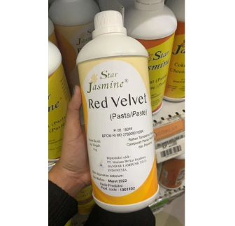 Perisa Star Jasmine Red Velvet/Pasta Red Velvet/Flavour Red Velvet 1kg