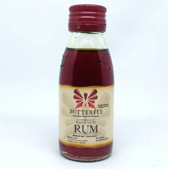 Rum Essence Butterfly Koepoe Koepoe 60ml / Campuran Perisa dan Pewarna