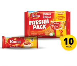 Roma Biskuit Kelapa Freshh Pack 23 Gr