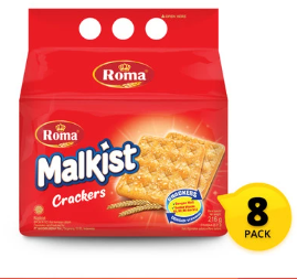 Roma Malkist Crackers 8 Sc 27 Gr