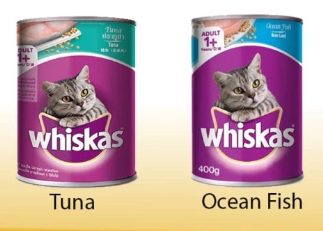 Whiskas Cat Kalengan 400 Gr Tuna Atau Ocean Fish