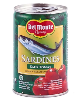 DEL MONTE Sardines Tomato Sauce 425gr