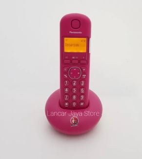 Telephone Rumah Whirless Pansonic KX-TGB210 (Pink) - TGE210 Gold New