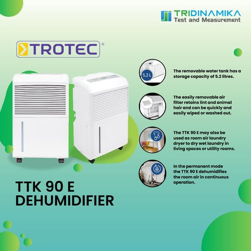 Air Dehumidifier TROTEC TTK 90E