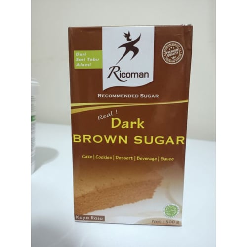 Brown Sugar Dark kemasan 500gr