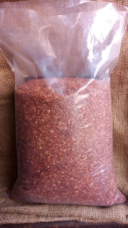 beras merah organik sosoh 1kg super