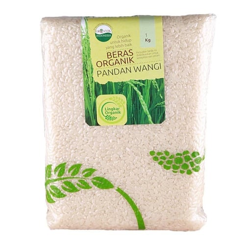Organic pandan rice (beras pandan wangi organik)