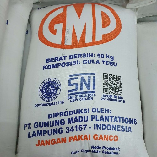 Gula Putih GMP 50 Kg - 1 Bal / 1 Karung