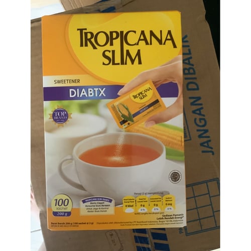 Tropicana Slim Sweetener Diabtx  - Pemanis untuk Diabetesi terbaik