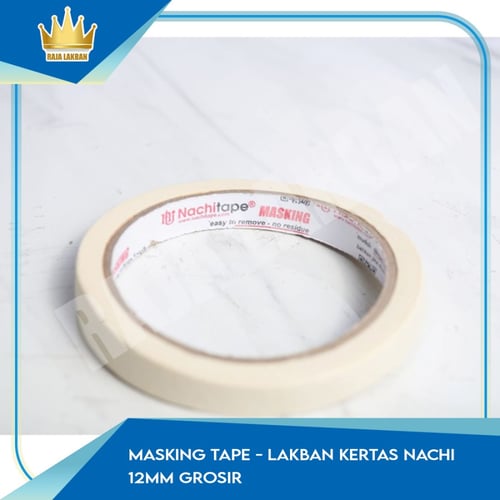 Masking Tape / Lakban Kertas Nachi 12mm Grosir