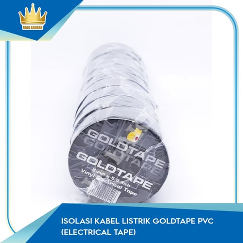 Isolasi Kabel Listrik Goldtape PVC (Electrical Tape)