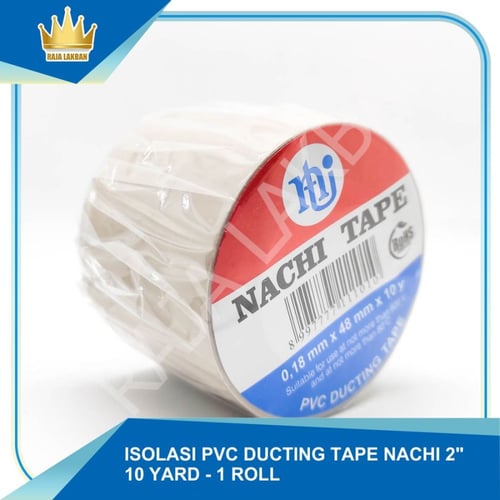 Isolasi / Selotip / Lakban PVC Ducting Tape / Sealing Pipa AC NACHI 2inch