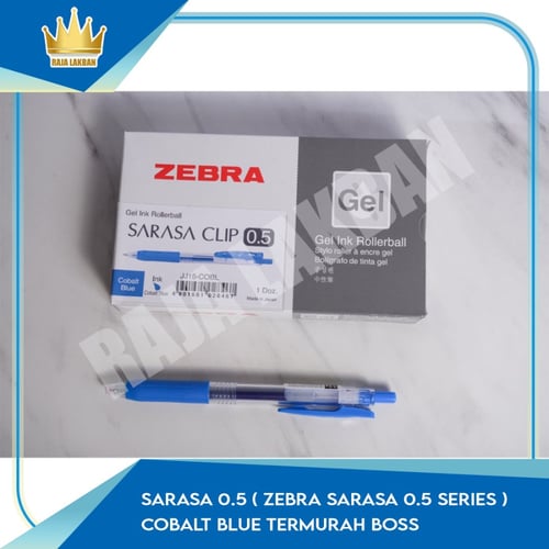 Sarasa 0.5 ( Zebra Sarasa 0.5 Series ) Cobalt Blue Termurah Boss