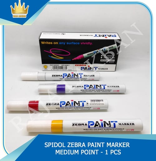 Spidol ZEBRA Paint Marker Medium Point