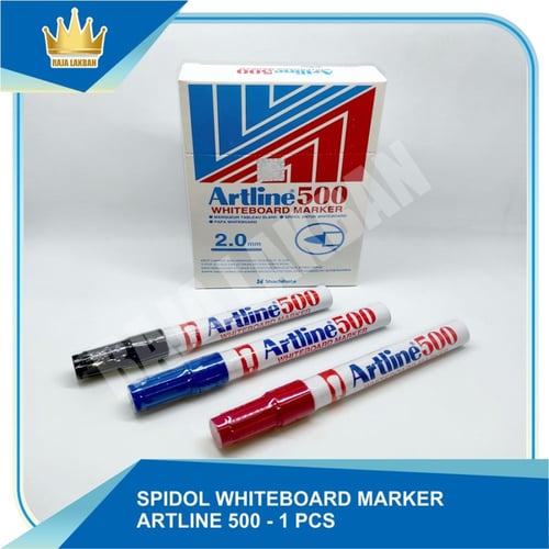 Spidol Whiteboard Marker ARTLINE 500 - 1 Pcs - Biru