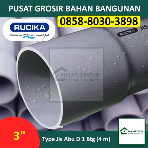 Harga Pipa Pvc 3 Inch D Per Batang