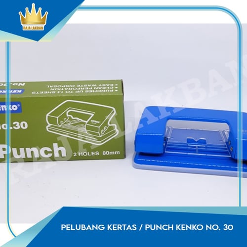 Pembolong Kertas / Pelubang Kertas / Punch KENKO No. 30