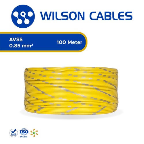 Wilson Cables - Kabel Otomotif AVSS 0.85 mm2 100 Meter - Biru