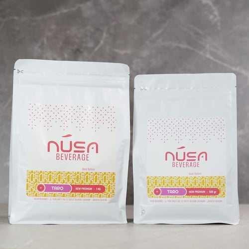 Nusa Beverage Bubuk Minuman - Taro New Premium - 1 Kg