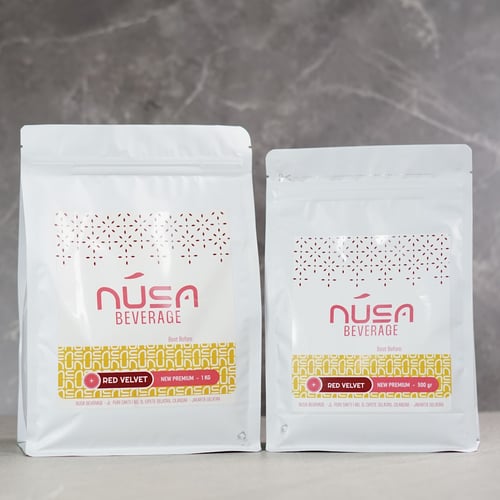Nusa Beverage Bubuk Minuman - Red Velvet New Premium - 500gr