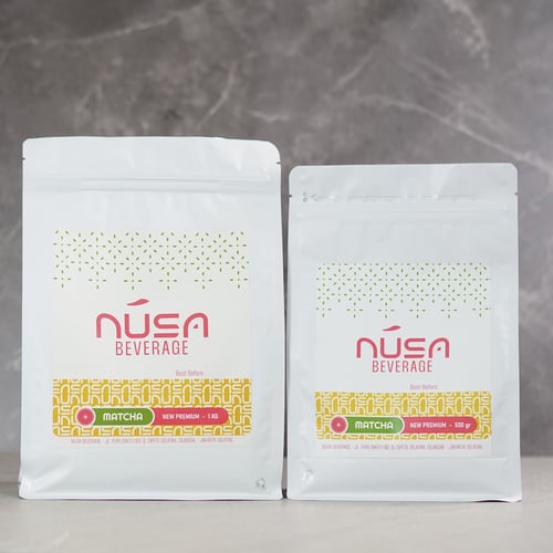 Nusa Beverage Bubuk Minuman - Matcha New Premium - 500gr