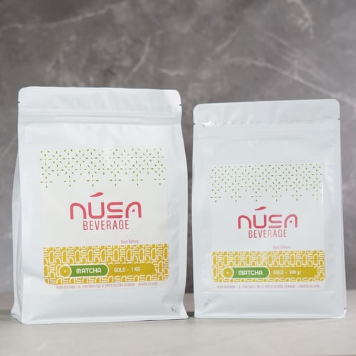Nusa Beverage Bubuk Minuman - Matcha Gold Series - 500gr