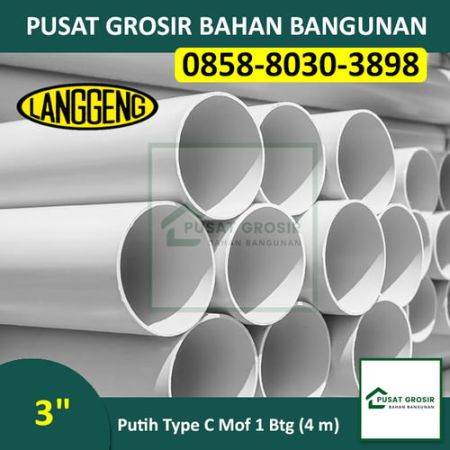 Harga Pipa Pvc 3 Inch Type C