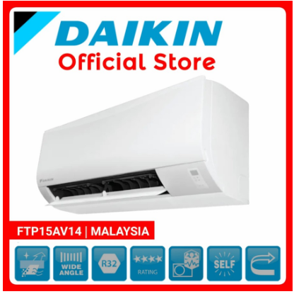 AC DAIKIN FTP 15 AV14 Made in Malaysia