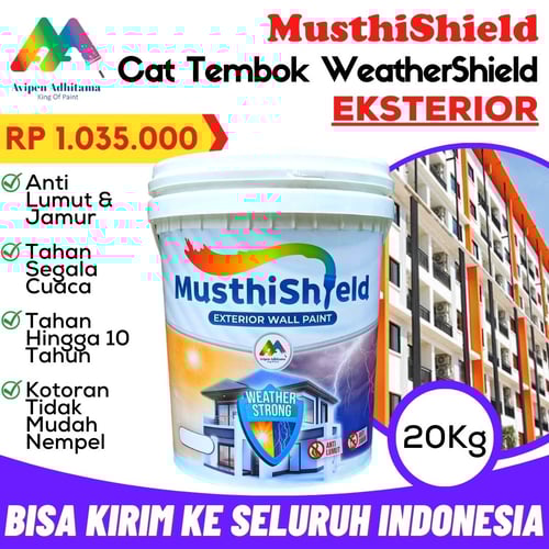 Avipen Adhitama Jual Cat Tembok Eksterior MusthiShield 20kg
