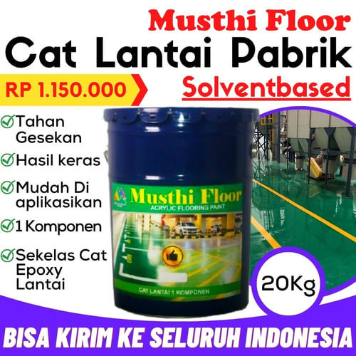 Cat Lantai Solventbased Musthi Floor 20 Kg Langsung Dari Pabrik