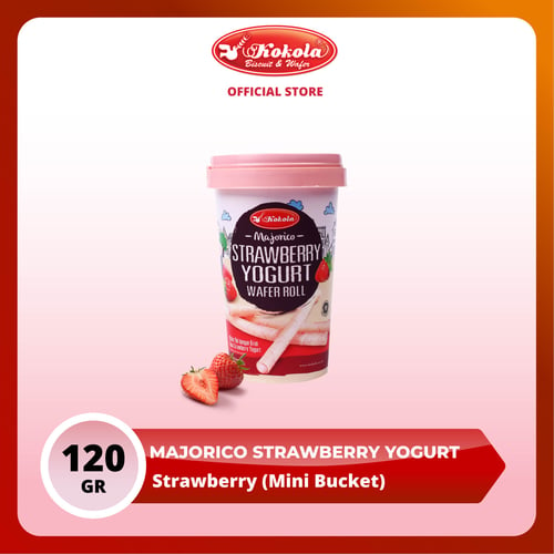 Bucket Mini Majorico Stawberry Yogurt 120gr