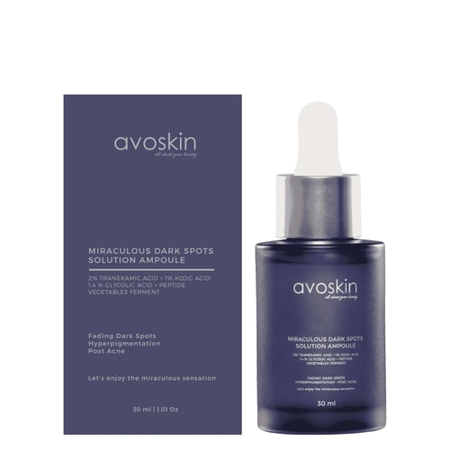 Avoskin Official Jual Miraculous Dark Spots Solution Ampoule (30 ml)