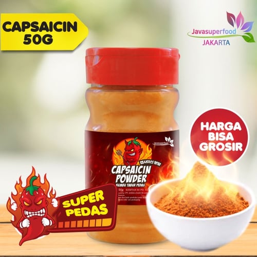 Bubuk Cabe Super Pedas / Cabai Bubuk / Cabe Bubuk/Capsaicin powder 50g