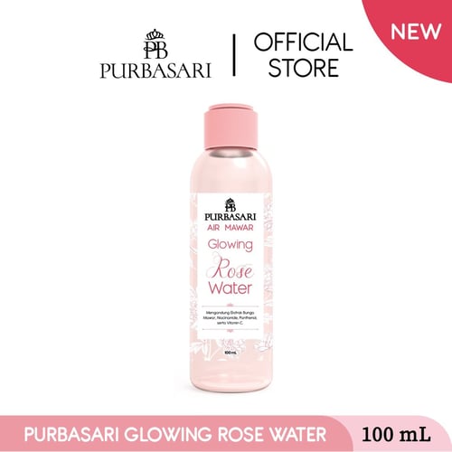 Purbasari Glowing Rose Water 100ml