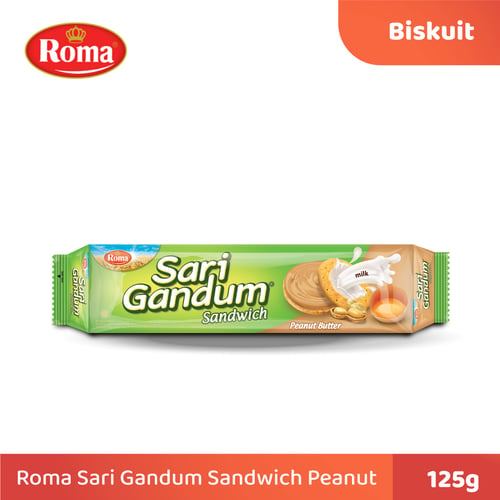 Roma Sari Gandum Peanut 108 gr