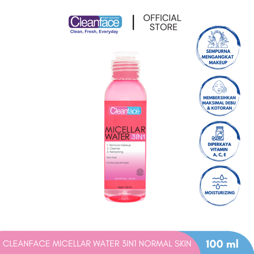 Cleanface Micellar Water 3in1 for Normal Skin 100ml