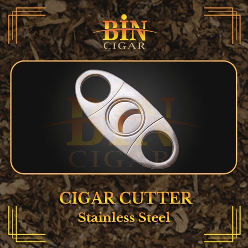 Stainless Steel Cigar Cutter (Guillotine Straight Cut)