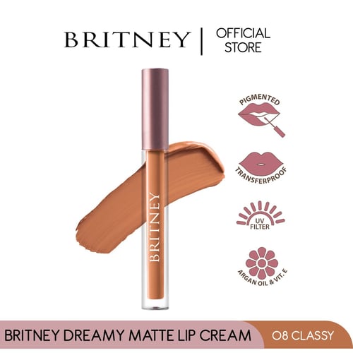 Britney Dreamy Matte Lip Cream 08
