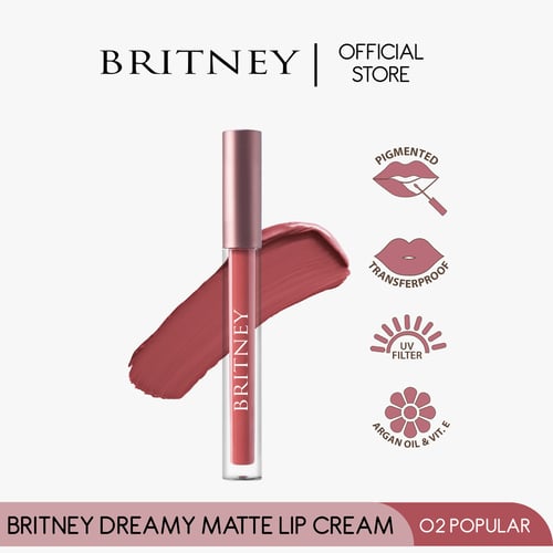 Britney Dreamy Matte Lip Cream 02