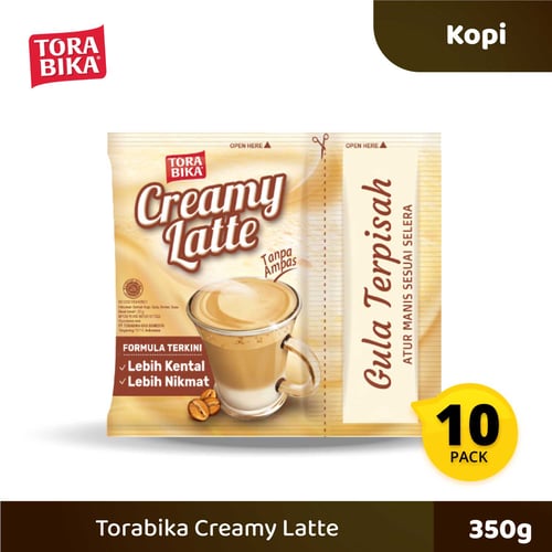 Torabika Creamy Latte Renceng 10 Sachet 25 gr