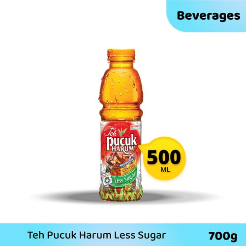 The Pucuk Harum Jasmine Less Sugar MT 500 ml