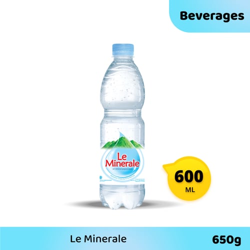 Le Minerale Air Minum dalam kemasan Botol 600 mL