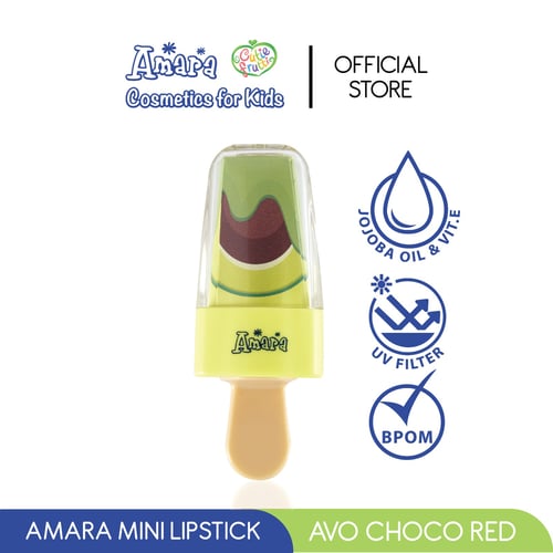 Amara Mini Lipstick Avo Choco Red